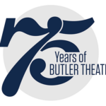 75 years of Butler theatre logo