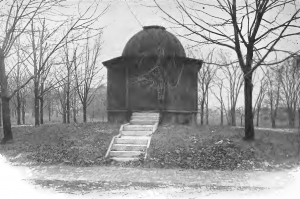 The Butler College Observatory located on the Irvington campus.