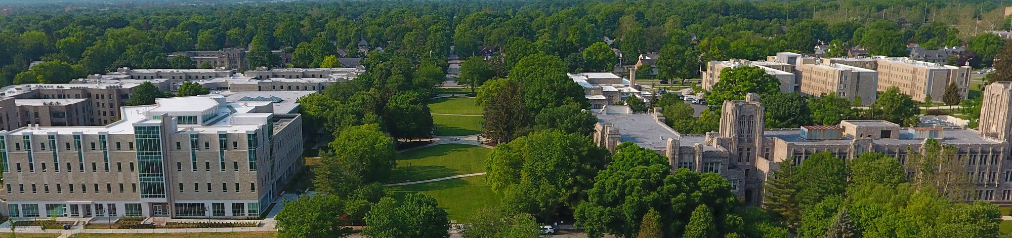 campus looking south