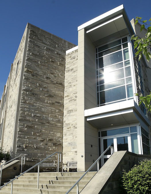 Exterior of the Pharmacy Building