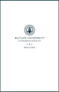 Butler University Commencement, May 5, 2023